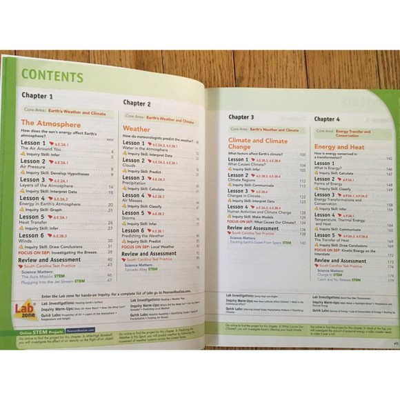 Grade 6 Workbook Interactive Science South Carolina (great 4 homeschool) - Picture 2 of 2